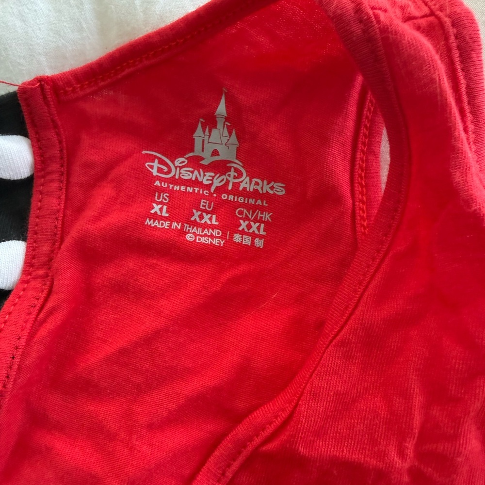 Disney Minnie Mouse Tank Top with Polka Dot Accents - Picture 4 of 5